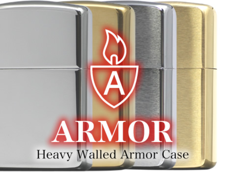 zippo armorアーマー　両面波紋エッジング　2013年製
