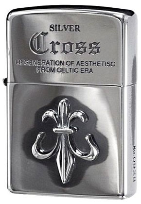 ZIPPO 1999年製 Sterling Silver Cross 限定品