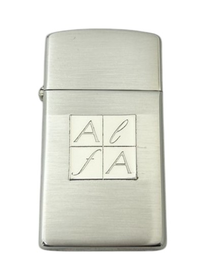 【ZIPPO】ジッポー：1999年製 新品 未使用 スリムジッポー／アルファベット